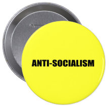 Anti-Socialisme Badge Avec Épingle