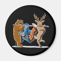 Anti vengeance d'animal de chasse aimant