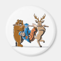 Anti vengeance d'animal de chasse aimants
