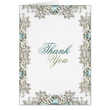 Antiquité blanche de cru d'aqua de "Merci" Cartes