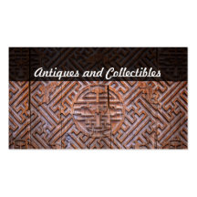 antiquités et objet de collection cartes de visite professionnelles