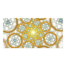 AP-Ions de Raydianze (jaune/bleu) Cartes De Vœux Avec Photo