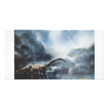 Apatosaurus ou brontosaure photocarte personnalisée
