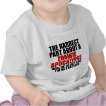 Apocalypse de zombi t-shirt