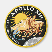 Apollo 13 magnets pour réfrigérateur