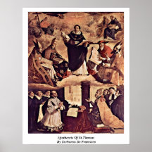 Apothéose de St Thomas par Zurbaran De Francisco Posters