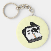Appareil-photo vintage porte-clef