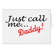 Appelez-juste moi papa carte