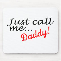 Appelez-juste moi papa tapis de souris