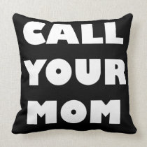 Appelez votre maman coussin drôle oreillers american