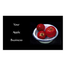 APPLE A RAPPORTÉ LE CARTE DE VISITE : ART ORIGINAL