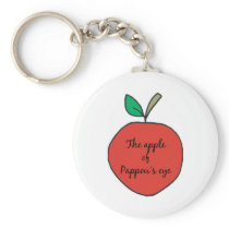 Apple de Pappou&apos ; oeil de s porte-clés