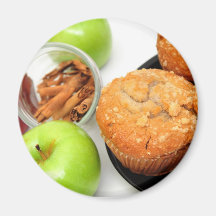 Apple épicent des petits pains magnets pour réfrigérateur