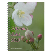 Apple fleurissent personnaliser de carnet