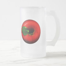 Apple rouge conçoivent mug