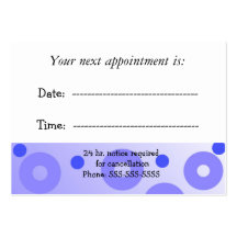 Appointment de docteur carte de visite