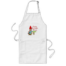 Appréciez le petit gnome de choses tabliers