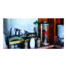 Approvisionnements de coiffeur photocarte