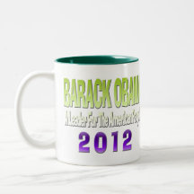 Appui Barack Obama 2012 Mug À Café