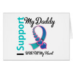 Appui du cancer de la thyroïde I mon papa Cartes De Vœux