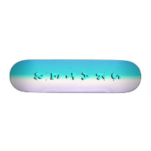 Aqua de patin skateboard customisable