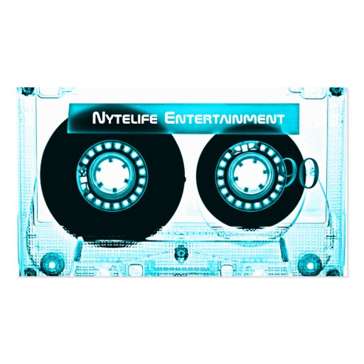 Aqua frais génial Mixtape Modèle De Carte De Visite