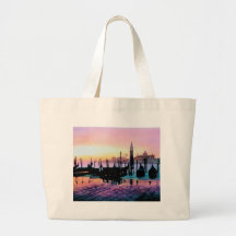 Aquarelle de la gondole "de St Mark de lever de so Sac