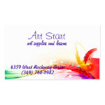 Aquarelles brillantes II Cartes De Visite Personnelles