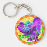 Arachide de "GiggleBellies" l'éléphant Keychain Porte-clé