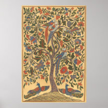 Arbre d'affiche de la vie