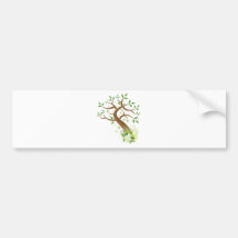 Arbre d'arbre de mère de terre de ~ de la vie adhésifs pour voiture