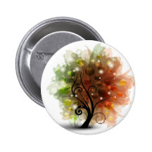 Arbre d'automne badges