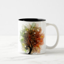 Arbre d'automne mug