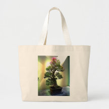 Arbre de bonsaïs de bouganvillée sac en toile