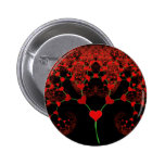 Arbre de bouton d'amour badges avec agrafe