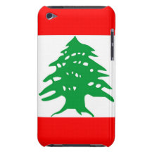 arbre de caisse de drapeau de pays du Liban Coque iPod Touch