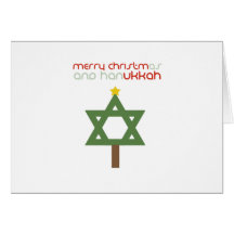 ARBRE DE CHRISTMUKKAH CARTE