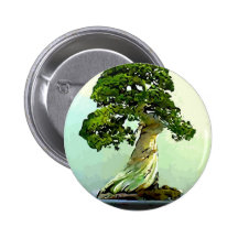 Arbre de Cypress de bonsaïs Badges