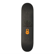 Arbre de guitare skateboard customisable