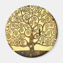 Arbre de Gustav Klimt d'aimant de la vie