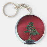 Arbre de inspiration de bonsaïs porte-clés