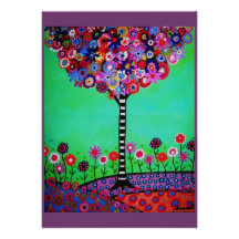 ARBRE DE LA VIE BAR/BAT MITZVAH CARTONS D'INVITATION