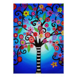 ARBRE DE LA VIE BAR/BAT MITZVAH CARTONS D'INVITATION