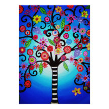 ARBRE DE LA VIE BAR/BAT MITZVAH CARTONS D'INVITATION
