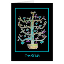 Arbre de la vie ! carte de vœux