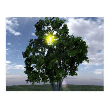 Arbre de la vie carte postale