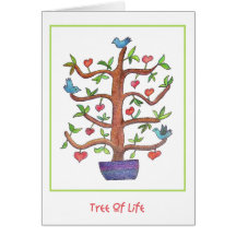 Arbre de la vie ! cartes de vœux