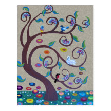 Arbre de la vie cartes postales