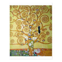 ARBRE de la VIE - Klimt Carte Postale