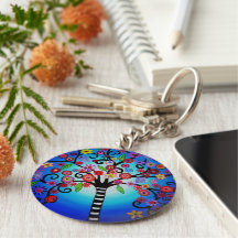 ARBRE DE LA VIE PORTE-CLEF